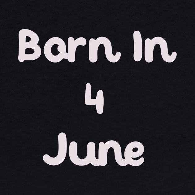 Born In 4 June by Fandie